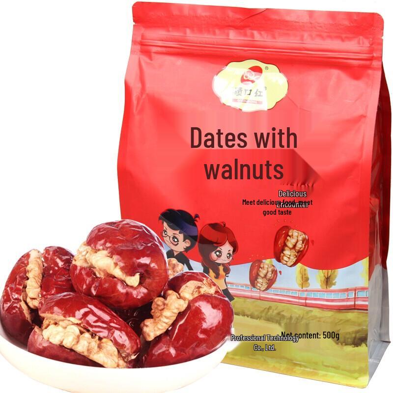 Jujube with Walnut Kernel Snack