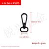 Zinc Alloy Metal Dog Leash Buckle and Luggage Strap Hook