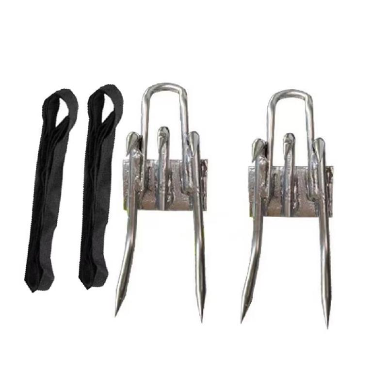 Outdoor Tree Climbing Tool Climbing Spikes For Tree Steel Climbing Simple Picking Observation Fruit Use