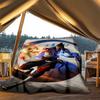 1pc Mortal Kombat Outdoor Flannel Throw Blanket Soft, Lightweight & Warm