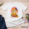 German Shorthaired Pointer Witch Pumpkin Halloween GSP Lover Unisex T-shirt