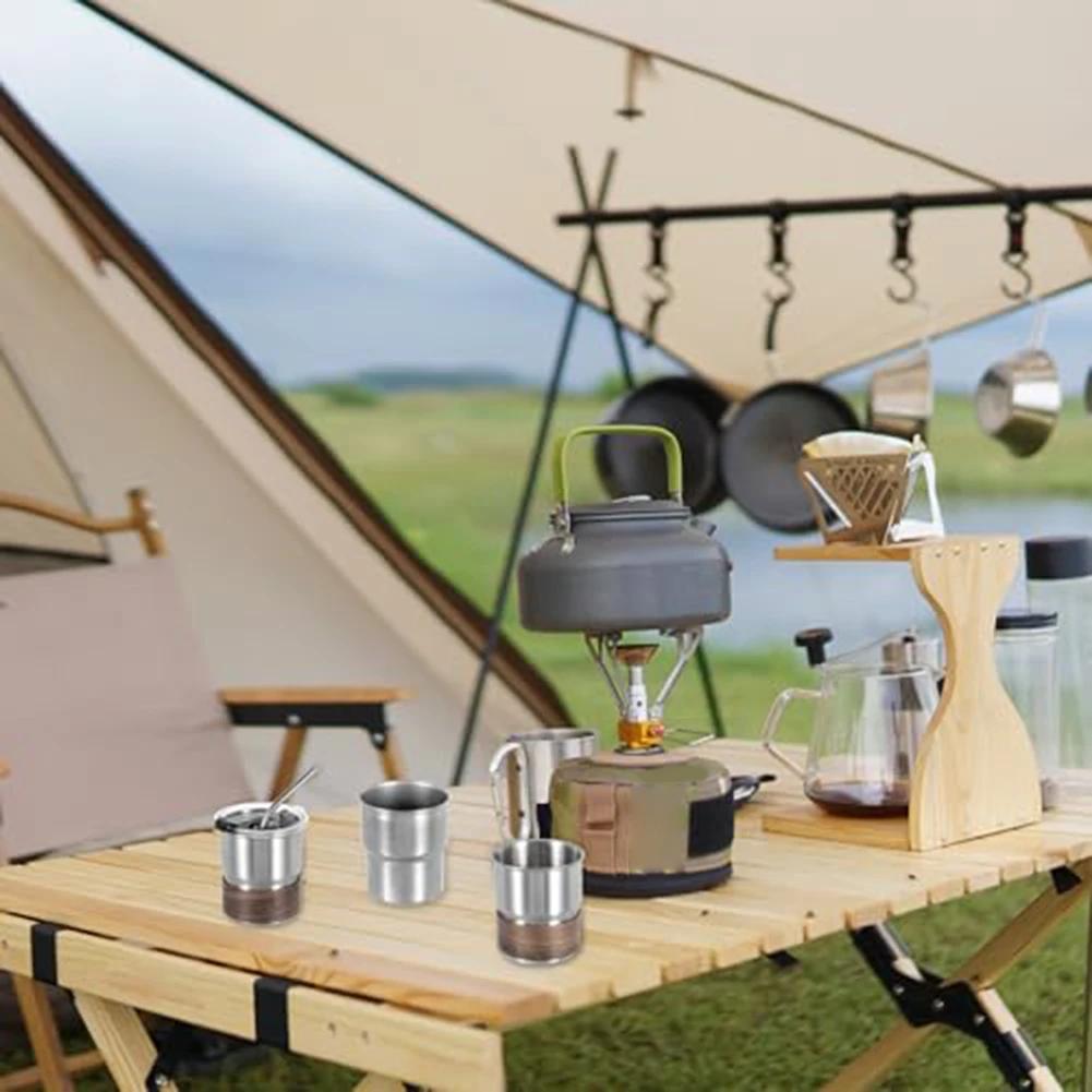 1pc Double Wall Tumblers Stainless Steel Tumblers Shatterproof & Versatile For Indoor Dining Outdoor Adventures Coffee Cup
