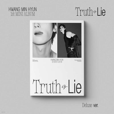 HWANG MIN HYUN - 1-asis MINI ALBUMAS 'Truth or Lie' [Deluxe versija] (Ribotas leidimas)