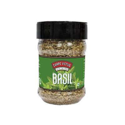 Carpe Victus Basil Seasoning 40g | Premium Crushed Basil Flakes for Italian Cooking, Pasta, Pizza & Garnishing