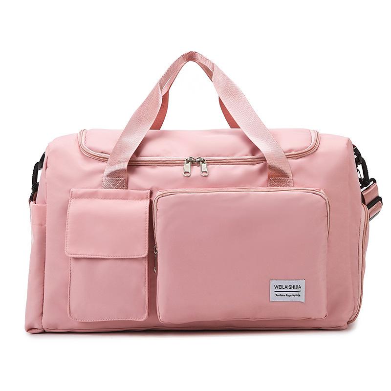 Outdoor sports fitness bag men's and women's training swimming bag dry and wet separation short-distance fashion travel bag shoe compartment