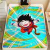 Goku Soft Touch Printed Blanket, Flannel Blanket Perfect for Bedrooms, Sofas, Chairs, Picnics & Travel Days.-TING