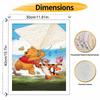 Disney Winnie The Pooh Tigger Piglet Oil Painting Kit Home Decor Gift