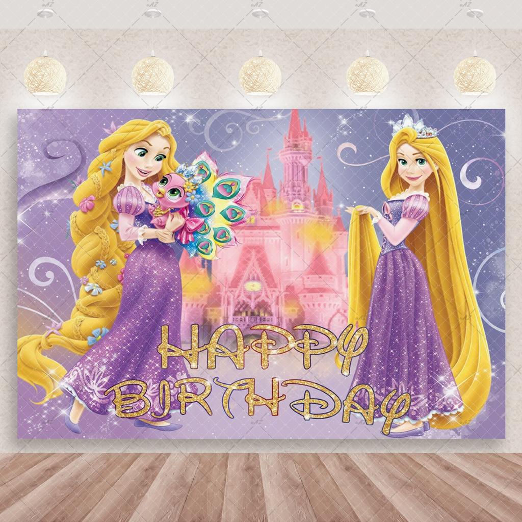 BEPAN Fundal Tematic Magic Rapunzel Personalizabil Decorațiuni și Accesorii Petrecere de Ziua de Naștere Fetiță Fundal Baby Shower Poster Cameră