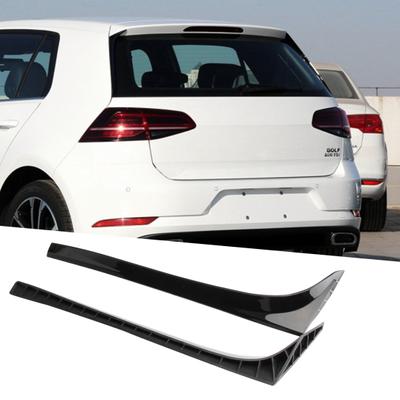 1 Paar Zelfklevende Auto Zij-Achterspoiler Modificatie Onderdelen voor VW Golf