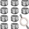 Universal Kitchen Faucet Aerator Anti-Splash Replacement Kit with Wrench