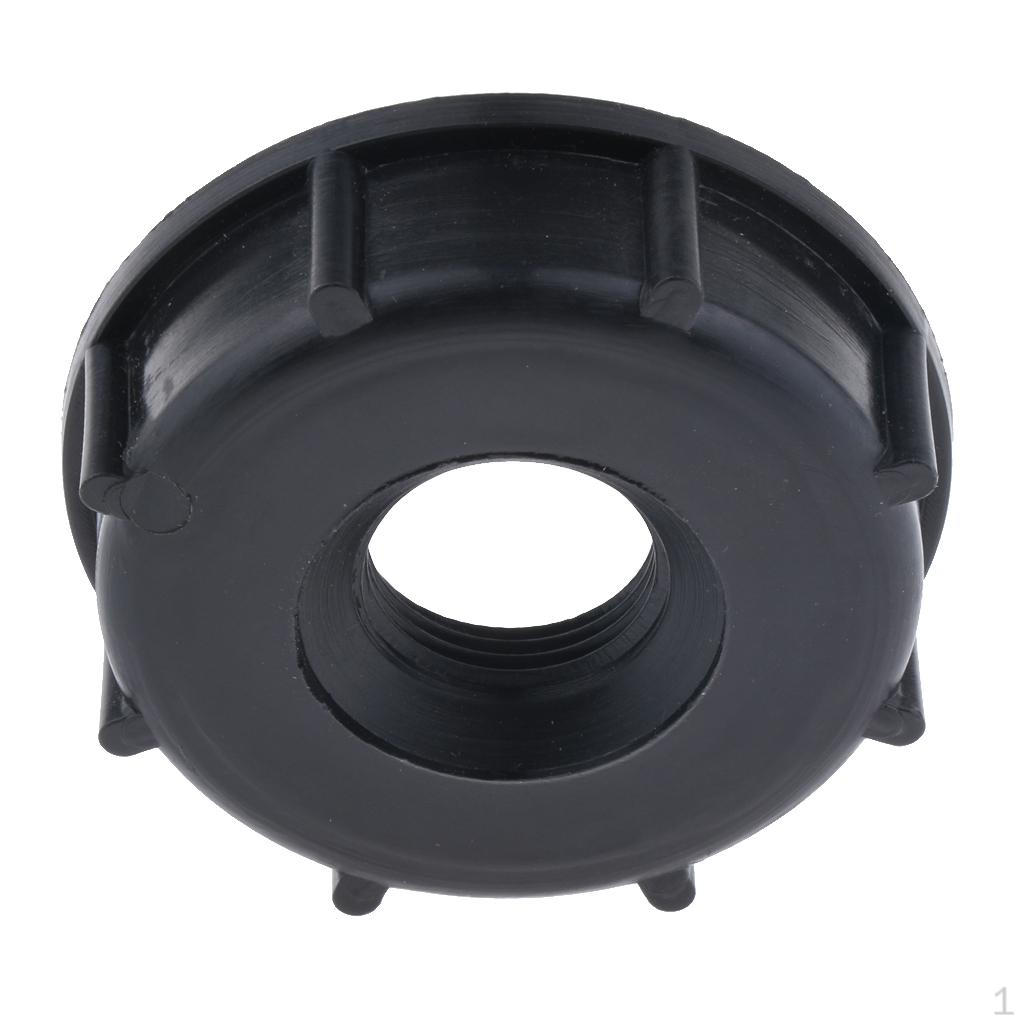 1000 Tote Connector IBC Tank Container Fitting Hose, 2 inch for Coarse to Female Thread -
