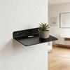 Wall Mounted Plant Shelf Clear Acrylic Multipurpose Display For Home Office Decoration Sturdy Bracket