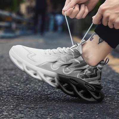 New Men's Running Shoes Air Cushion Men's Spring and Autumn New Trendy Breathable Soft Bottom Men's Casual Sneaker