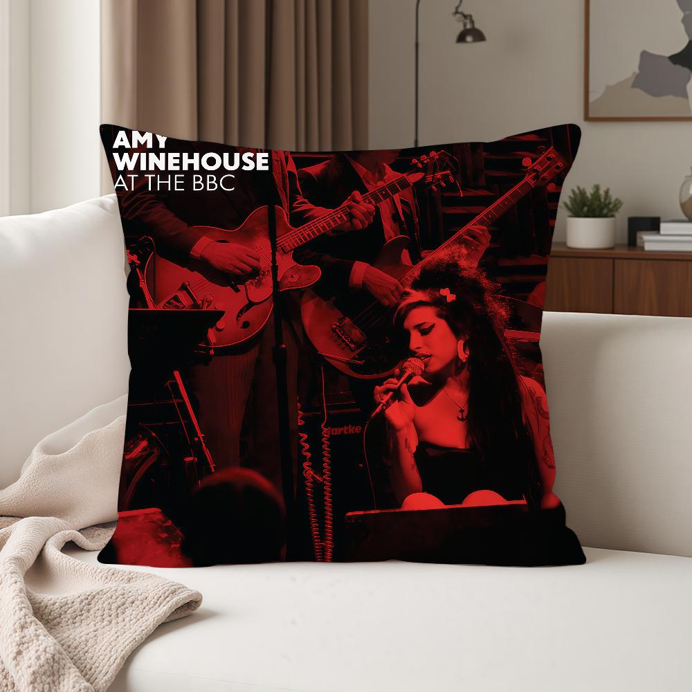 Berühmte Musiksängerin Amy Wwinehouse Kissenbezug Geeignet Für Schlafzimmer Wohnzimmer Autos Heimdekoration