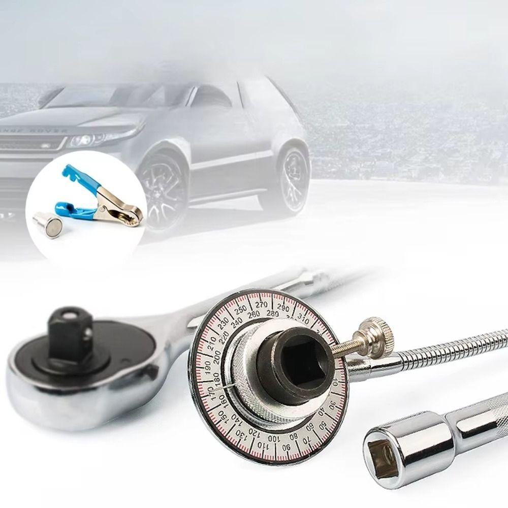 1/2" Drive Angle Torque Wrench Digital Gauge Wrench Set Clip Set Measure Tool  Mechanical Work