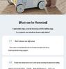 Multi-Functional Cartoon Ice Cream Wooden Baby Walker Stroller