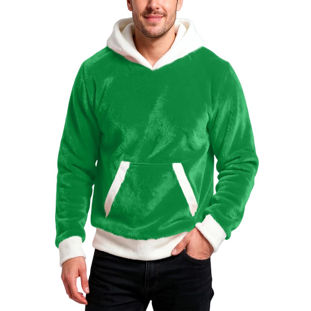 Men's  Leisure  Fashion  Half  Zipper  Hooded  Hood  Long  Sleeves  Hoodie