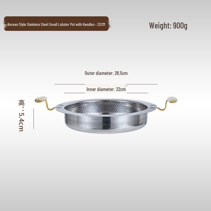 304 Stainless Steel Three-Layer Hot Pot for Seafood and Meat
