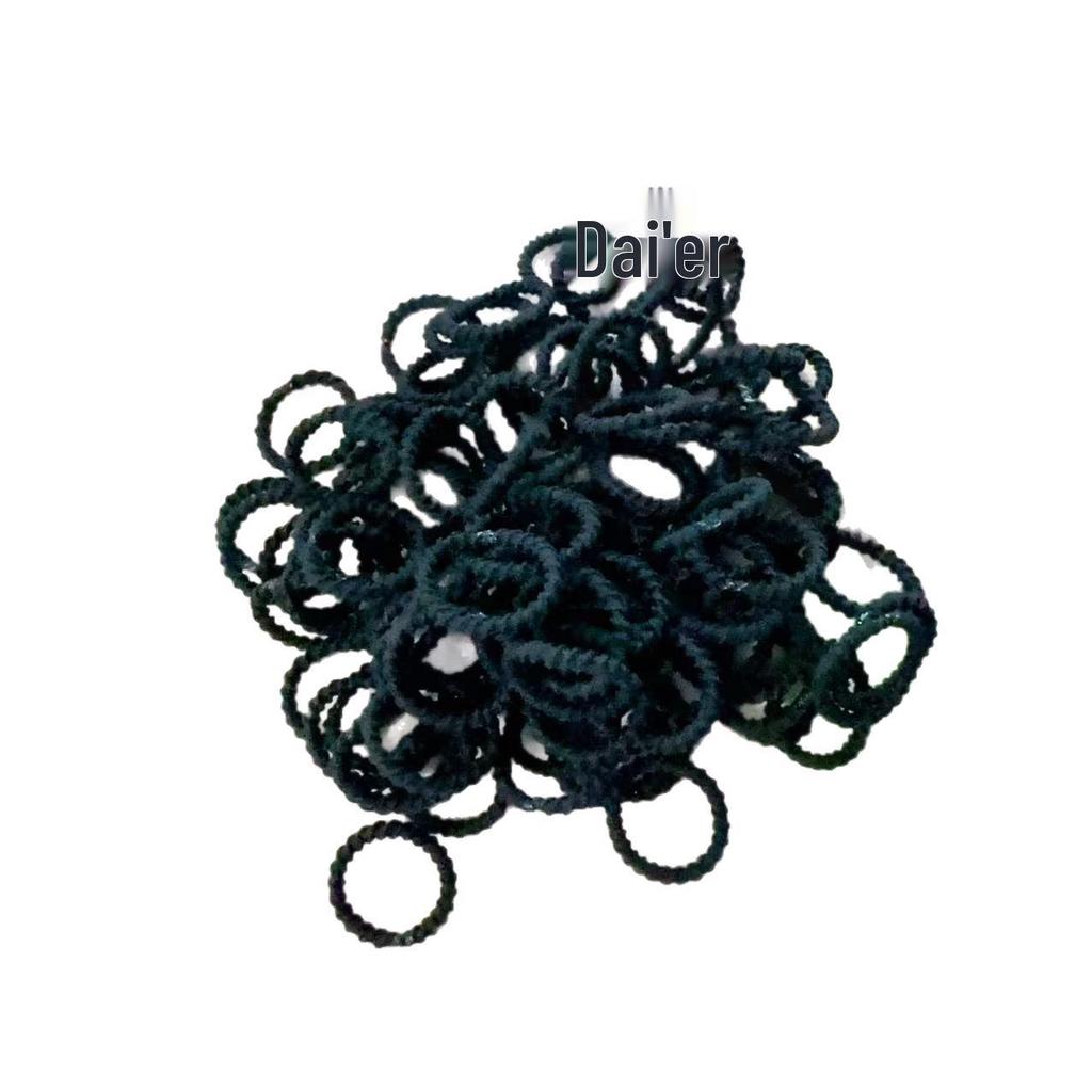 Children's Hair-Friendly Elastic Rubber Bands for Baby and Girls - Cute Small Pigtail and Thumb Hair Ties