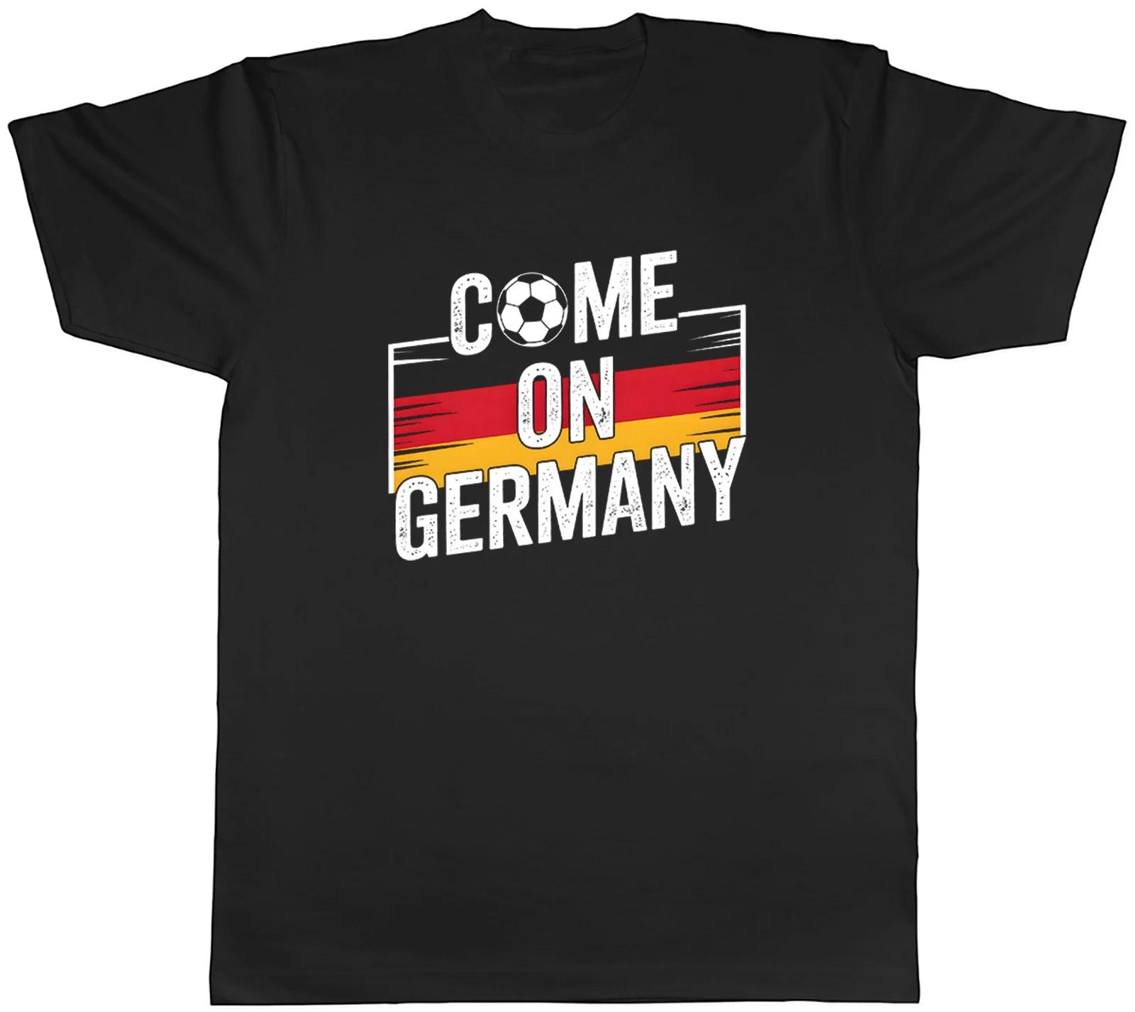 Come on Germany Supporter Football Fan Mens T-Shirt Tee Gift Top XL