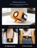 Portable Waist-Hanging USB Fan with Large Battery and Semiconductor Cooling - Ideal for Outdoor and Construction Use