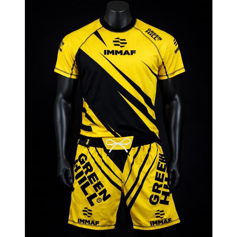 2026 New Tech-Style RDX Fighting Suit Men's Quick-Drying Short-Sleeve T-Shirt + Shorts Two-Piece Professional Training Suit