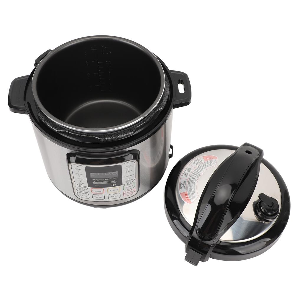 Electric Pressure Cooker 6L Multiple Prevention Dishwasher Safe 16 in 1 Multi Cooker for Slow