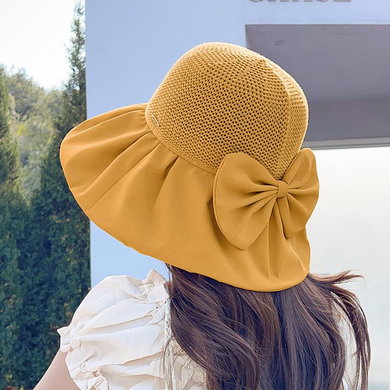 

Dayan sun protection hat women s summer outdoor UV protection beach visor hat linen hollowed out heat dissipation cool hat tide average size (mesh fisherman)