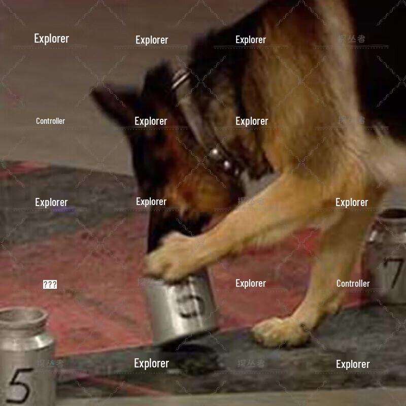 Aluminum Scent Detection Can for Dog Training