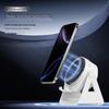 5-in-1 Bluetooth Speaker: Smart Sensor, Wireless Charger, Magnetic Phone Holder, Rotating Multifunction.