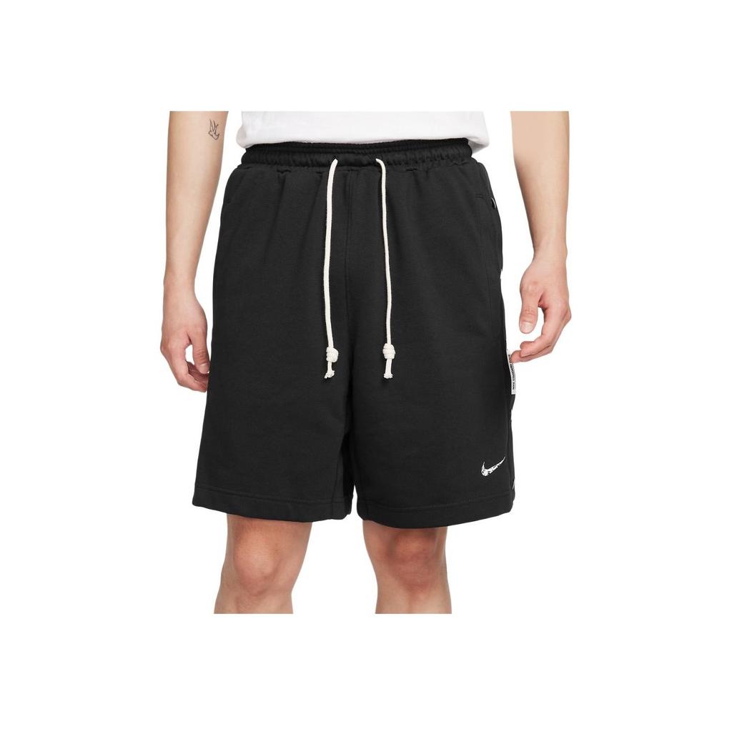 Nike Solid Color Loose Mid Waist Casual Shorts Men Shorts Black FB6922-010