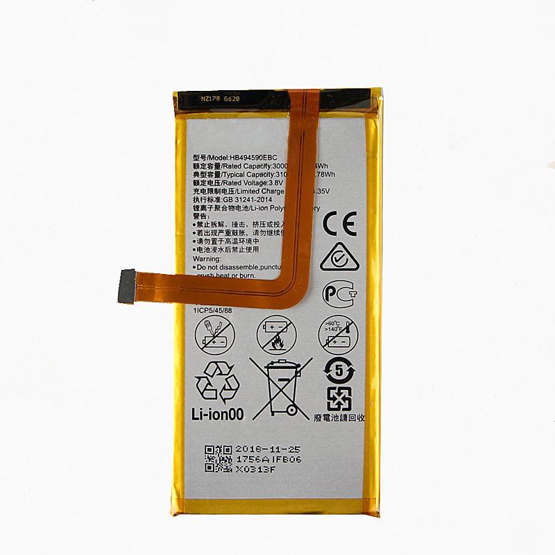 New Replacement Battery HB494590EBC For Huawei Honor 7 Glory PLK-TL01H PLK-AL10 ATH-AL00 3100mAh