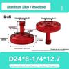 1/4 Aluminum Alloy Hand-Tightened Drone Gimbal Adjustment Screw