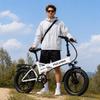 Puluma FM2.0 Foldable Electric Bicycle 20" Fat Tire 750W Peak Motor Fully Suspended Adult Electric Bike 7 Speed Dual Disc Brakes 48V 15Ah