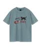 WILDROCK Prowl For Berry Pigment Oversized Short Sleeve T-Shirt (Cropped) (Type B)