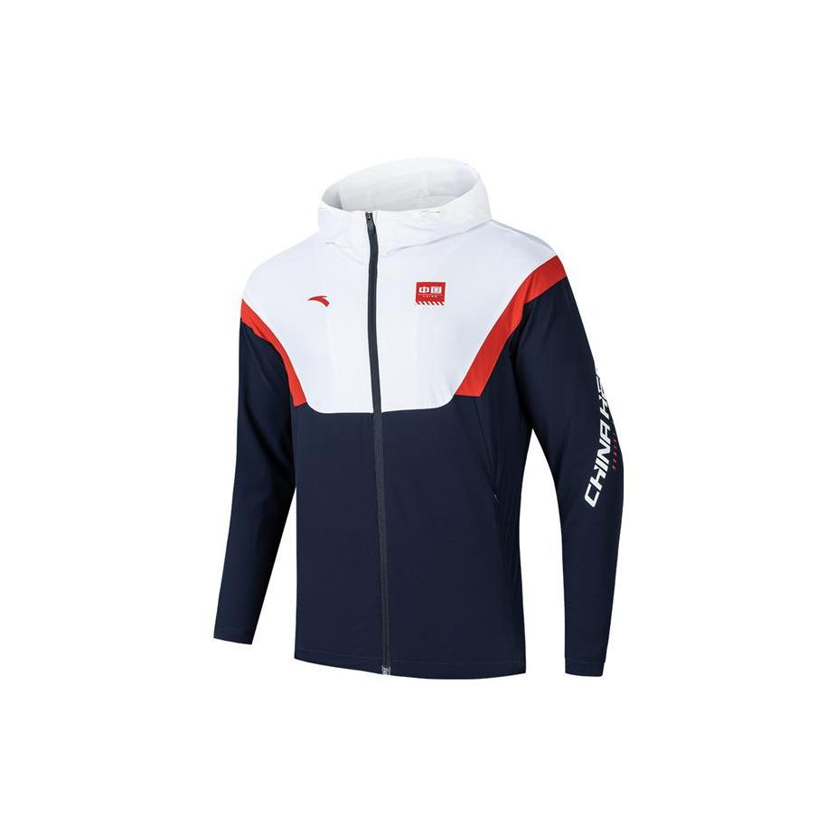 Anta Variety Training Collection Jacket Men s Blue White 152237606-1 L