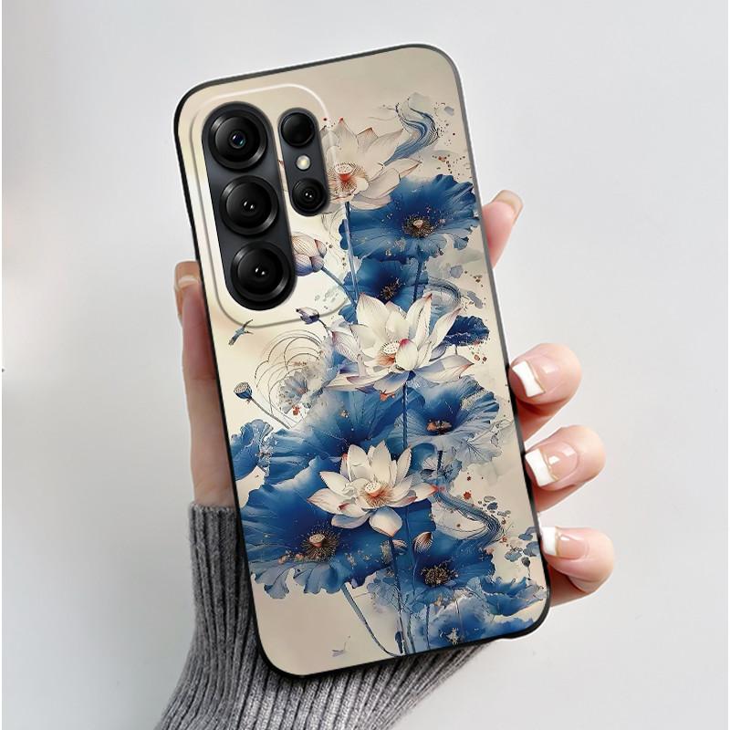 Anti-scratch Phone Case For Doogee Note 56X/56X Pro Casing Soft Silicone Beautiful Brightly Colored Sunflowe Pattern Black Cover