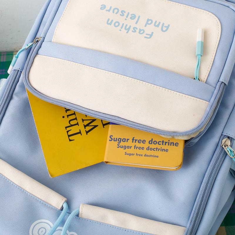 Student Schoolbag Lightweight Backpack Large Capacity Strong Backpack