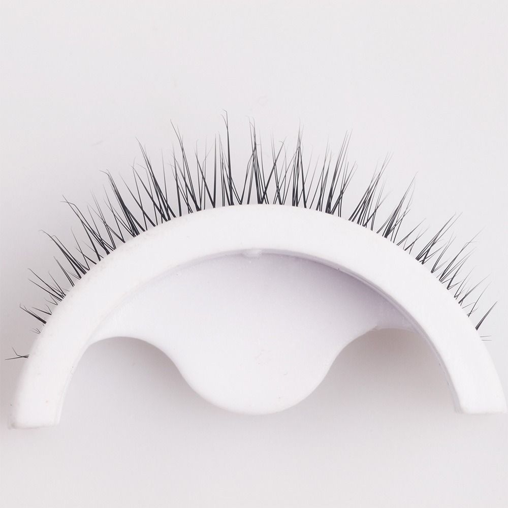 with Spare Tape Glue Free False Eyelashes Long Lasting False Eyelash Clusters  Makeup Tools
