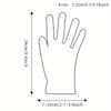Women's Elegant Gloves Warm, Stretchy & Comfortable | Ruffled Cuff with Bow Detail | Cold-Weather Protection | Hand Washable