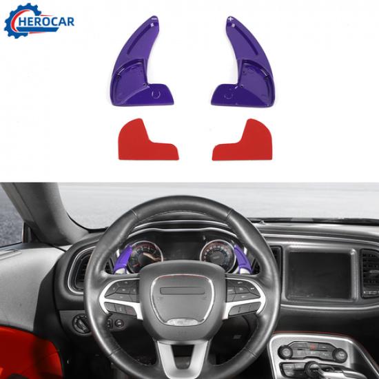 Steering Wheel Shift Paddle Shifter For Dodge Challenger /Charger/Durango Purple