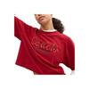 Coach Solid Color Short Sleeve Round Neck T-Shirt Women tops Red CX311-RED