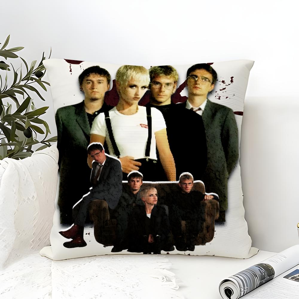 Gold Alternative Rock Band T-The Cranberries 3 Pillow Case Linen Pillow Case Sofa Home Decor Cushion Cover Cushion Cove