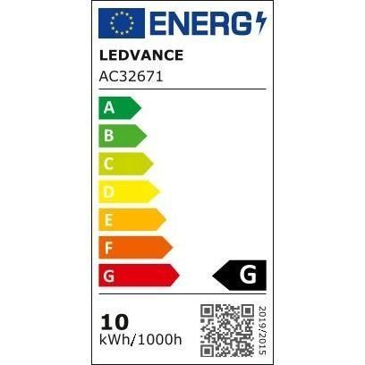 OSRAM Spot R80 LED verre clair 9,1W E27 670lm 2700K - Blanc chaud