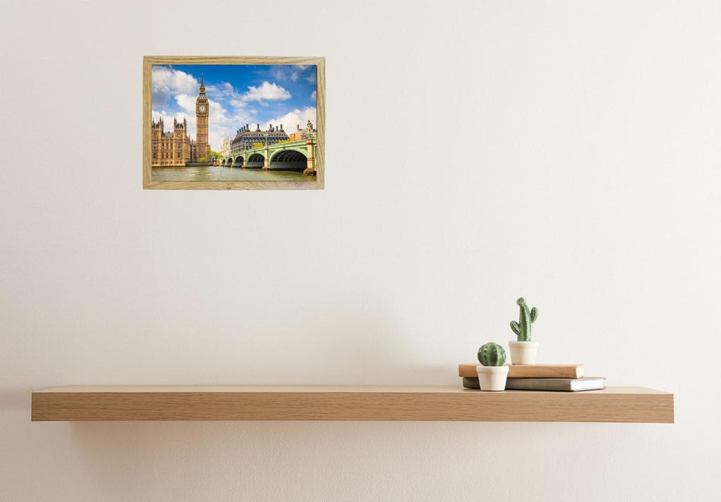 Zestaw Ramek Na Zdjęcie 2 Szt Basic 20X25 Z Passe-Partout 13X18 Ramka Dębowa