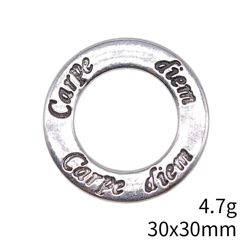 Christmas Decorations Jewelry Findings Hollow Circle Connector Accessories Parts Audience Accessories For Women Necklace And Earrings