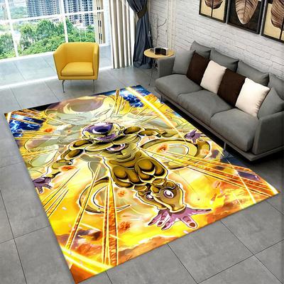 Kreskówkowy D-Dragon Ball Anime Gra Dywanik do Pokoju Zabaw Sypialni Salonu Sofa Wystrój Domu, Dywanik dla Dzieci Antypoślizgowa Mata Podłogowa