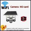 LS VISION V380 Pro 15MP 8K Three Lens WIFI Solar Camera Outdoor Waterproof PIR Humanoid Detection Security Video Monitor Night Vision
