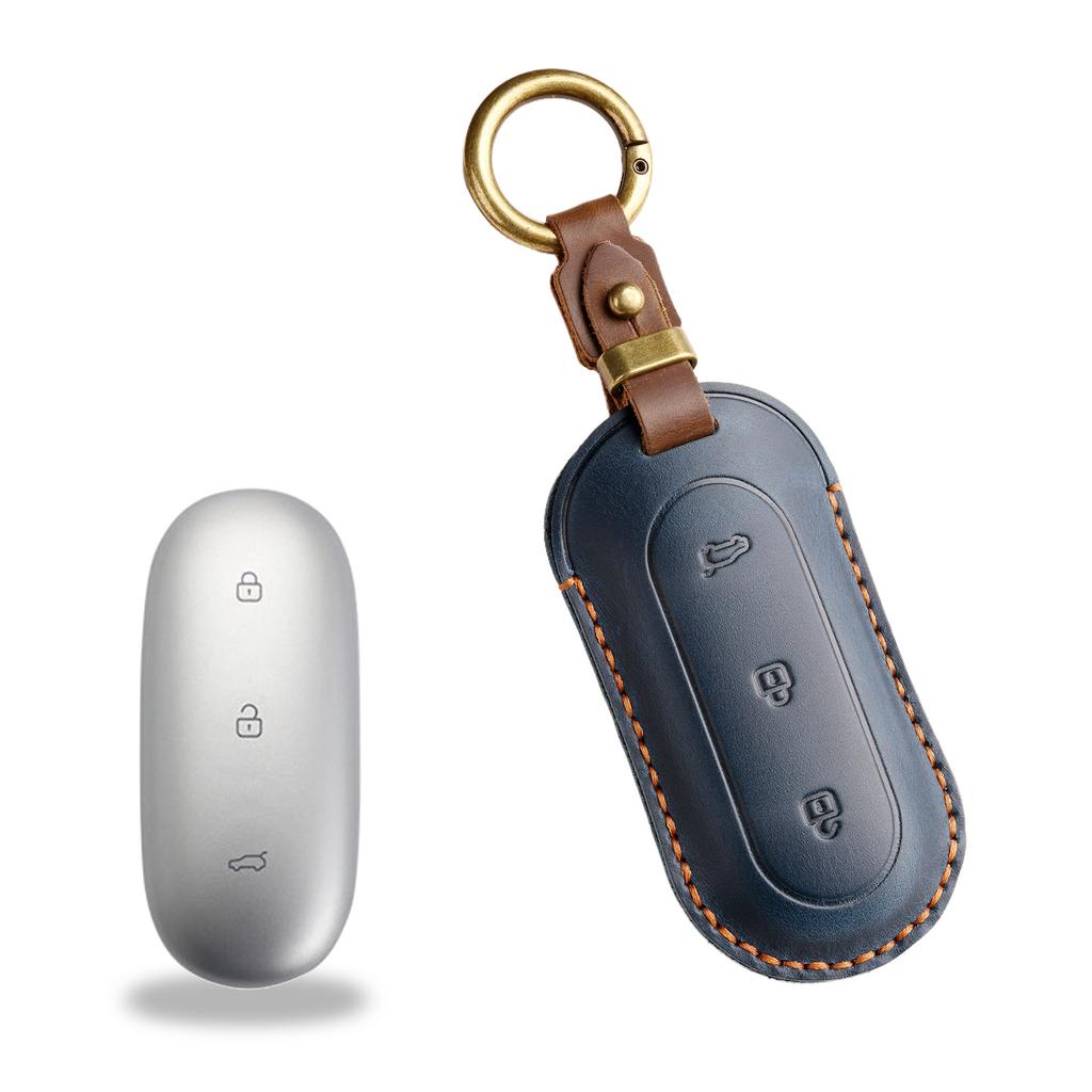 Retro Key Cover for Ideal L7 Key Bag L8 L6 Car Keychain L9 One Mega Leather Case