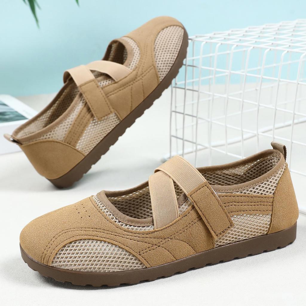 Women's Versatile Ballet Flats - 2026 Summer Fashion, Soft, Comfortable, Breathable Mary Janes Sneakers